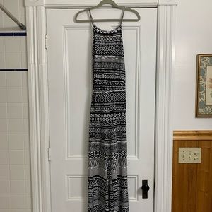 Black & White Printed Jumpsuit